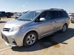 Toyota salvage cars for sale: 2018 Toyota Sienna LE