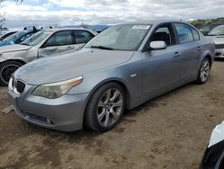 BMW 550 i salvage cars for sale: 2007 BMW 550 I