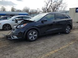 Salvage cars for sale from Copart Wichita, KS: 2017 KIA Niro FE