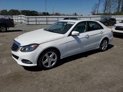 Salvage cars for sale at Dunn, NC auction: 2014 Mercedes-Benz E 350 4matic