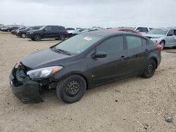 KIA salvage cars for sale: 2016 KIA Forte LX