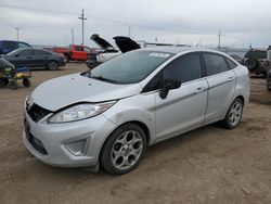 Salvage cars for sale at Greenwood, NE auction: 2013 Ford Fiesta Titanium