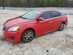 Salvage cars for sale from Copart Gainesville, GA: 2015 Nissan Sentra S