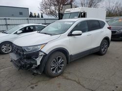 Salvage cars for sale at Woodburn, OR auction: 2021 Honda CR-V EXL