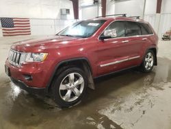 Salvage cars for sale at Avon, MN auction: 2012 Jeep Grand Cherokee Overland