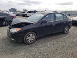 Salvage cars for sale from Copart Antelope, CA: 2010 Hyundai Elantra Blue