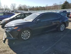 Salvage cars for sale at Grantville, PA auction: 2022 Toyota Camry LE