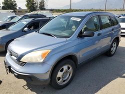 Honda CR-V LX salvage cars for sale: 2007 Honda CR-V LX