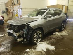 Salvage cars for sale at Ham Lake, MN auction: 2019 Jeep Compass Limited