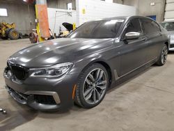 Salvage cars for sale from Copart Blaine, MN: 2017 BMW M760 XI
