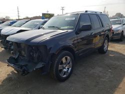 Salvage cars for sale at Chicago Heights, IL auction: 2010 Ford Expedition Limited