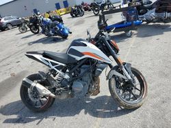 Salvage Motorcycles for sale at auction: 2022 KTM 390 Duke