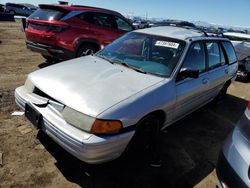 Ford salvage cars for sale: 1995 Ford Escort LX