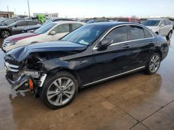 Salvage cars for sale at Grand Prairie, TX auction: 2020 Mercedes-Benz C300