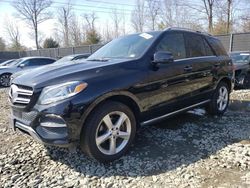 Flood-damaged cars for sale at auction: 2017 Mercedes-Benz GLE 350 4matic