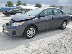 Salvage cars for sale from Copart Prairie Grove, AR: 2011 Toyota Corolla Base