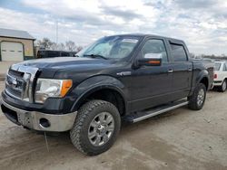 Salvage cars for sale at Pekin, IL auction: 2012 Ford F150 Supercrew