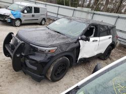 Ford Explorer salvage cars for sale: 2021 Ford Explorer Police Interceptor