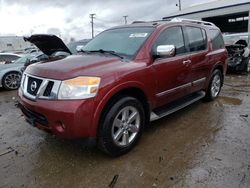 Nissan salvage cars for sale: 2010 Nissan Armada Platinum