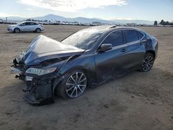 Salvage cars for sale at Bakersfield, CA auction: 2016 Acura TLX Advance
