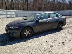 Chevrolet Malibu salvage cars for sale: 2016 Chevrolet Malibu LT