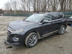 Salvage Cars with No Bids Yet For Sale at auction: 2020 Hyundai Santa FE Limited