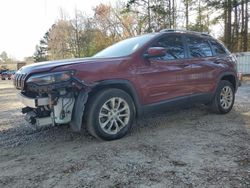 Salvage cars for sale from Copart Knightdale, NC: 2020 Jeep Cherokee Latitude