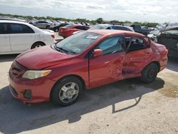 Salvage cars for sale from Copart San Antonio, TX: 2011 Toyota Corolla Base