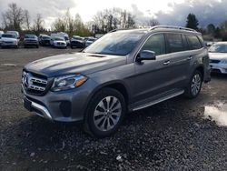 Salvage cars for sale at Portland, OR auction: 2017 Mercedes-Benz GLS 450 4matic