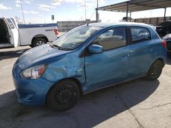 Salvage cars for sale from Copart Anthony, TX: 2014 Mitsubishi Mirage DE