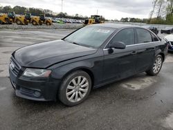 Salvage cars for sale from Copart Dunn, NC: 2010 Audi A4 Premium Plus