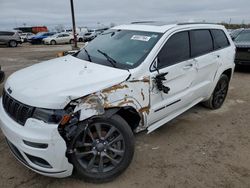 Vehiculos salvage en venta de Copart Indianapolis, IN: 2018 Jeep Grand Cherokee Overland