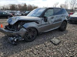 Salvage cars for sale at Chalfont, PA auction: 2017 Land Rover Range Rover Sport HSE Dynamic