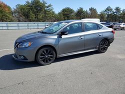 Salvage cars for sale at Brookhaven, NY auction: 2018 Nissan Sentra S