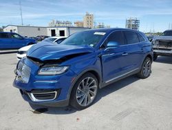 Salvage cars for sale at New Orleans, LA auction: 2020 Lincoln Nautilus Reserve