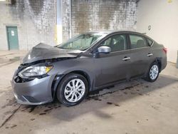 Salvage cars for sale from Copart Chalfont, PA: 2018 Nissan Sentra S