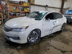 Salvage cars for sale at Nisku, AB auction: 2017 Honda Accord EX
