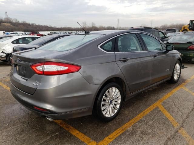 2013 Ford Fusion SE Hybrid