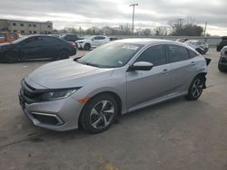 Salvage cars for sale from Copart Wilmer, TX: 2019 Honda Civic LX