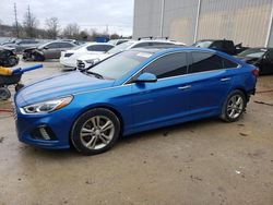 Salvage cars for sale at Lawrenceburg, KY auction: 2019 Hyundai Sonata Limited