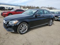 Salvage cars for sale from Copart Pennsburg, PA: 2018 Mercedes-Benz C 300 4matic