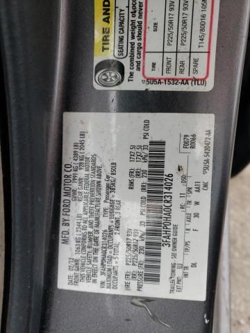 2012 Ford Fusion SE