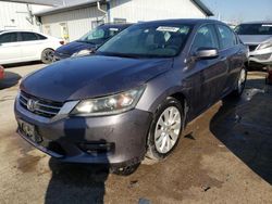 Salvage cars for sale from Copart Pekin, IL: 2015 Honda Accord EX