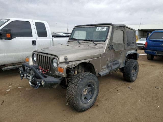 2004 Jeep Wrangler / TJ SE