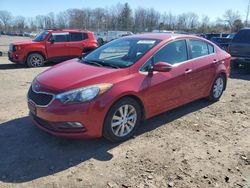 Salvage cars for sale at Chalfont, PA auction: 2015 KIA Forte EX