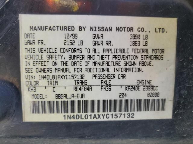 2000 Nissan Altima XE