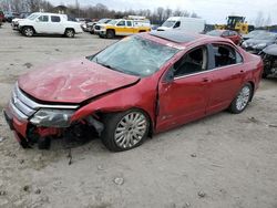 Salvage cars for sale from Copart Duryea, PA: 2011 Ford Fusion Hybrid