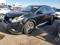 Nissan Murano salvage cars for sale: 2015 Nissan Murano S