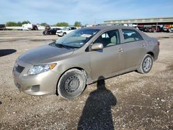 Salvage cars for sale at auction: 2010 Toyota Corolla Base