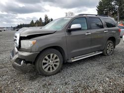 Toyota Sequoia salvage cars for sale: 2011 Toyota Sequoia Limited
